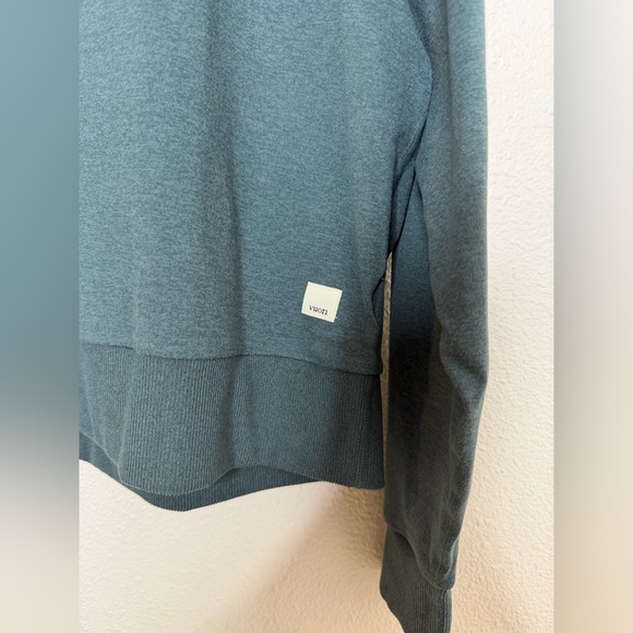 Vuori Long Sleeve Halo Crew Neck Green Sz S - Picture 3 of 6